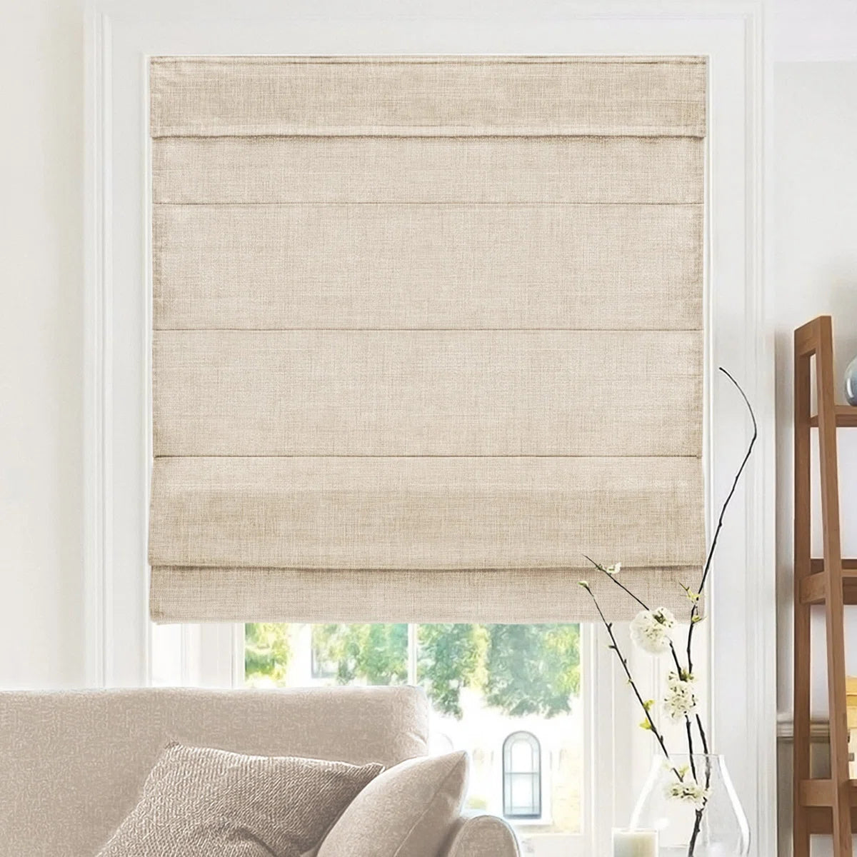 Light Filtering Roman Shade