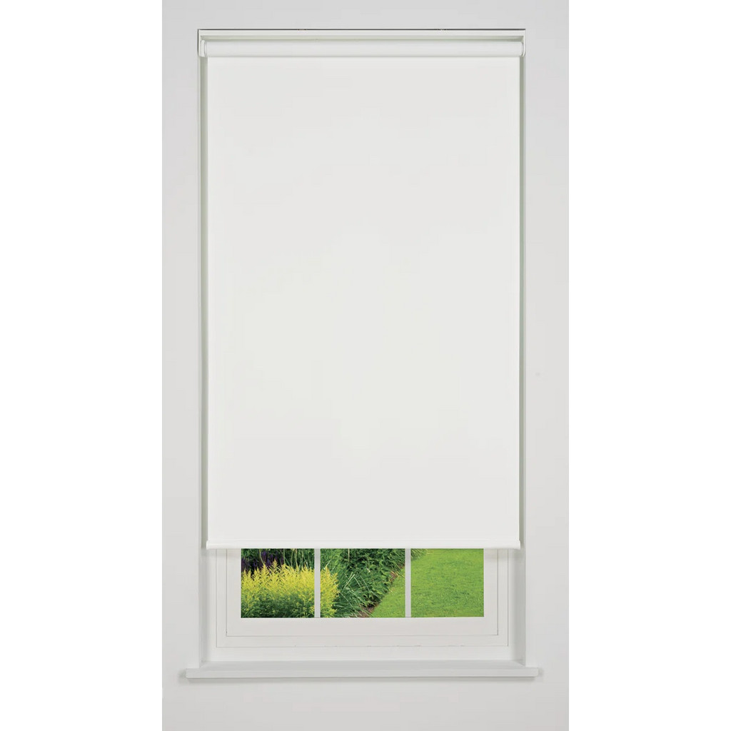Linen Avenue Cordless Sierra Blackout Roller Shade, (Arrives 1/4" Narrower)