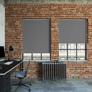Sun Zero Langley Textured 100% Blackout Cordless Roller Shade