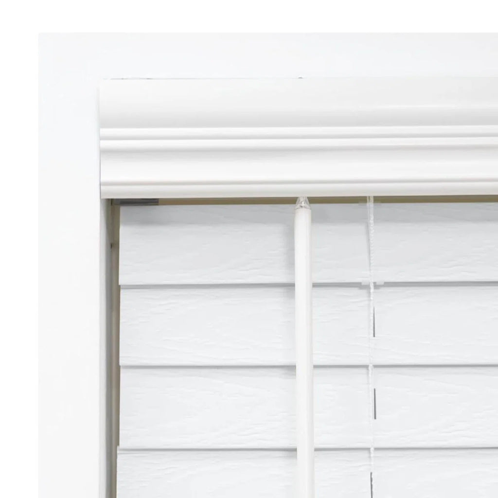 2 inch Room Darkening, Cordless Faux Wood Horizontal/Venetian Blind