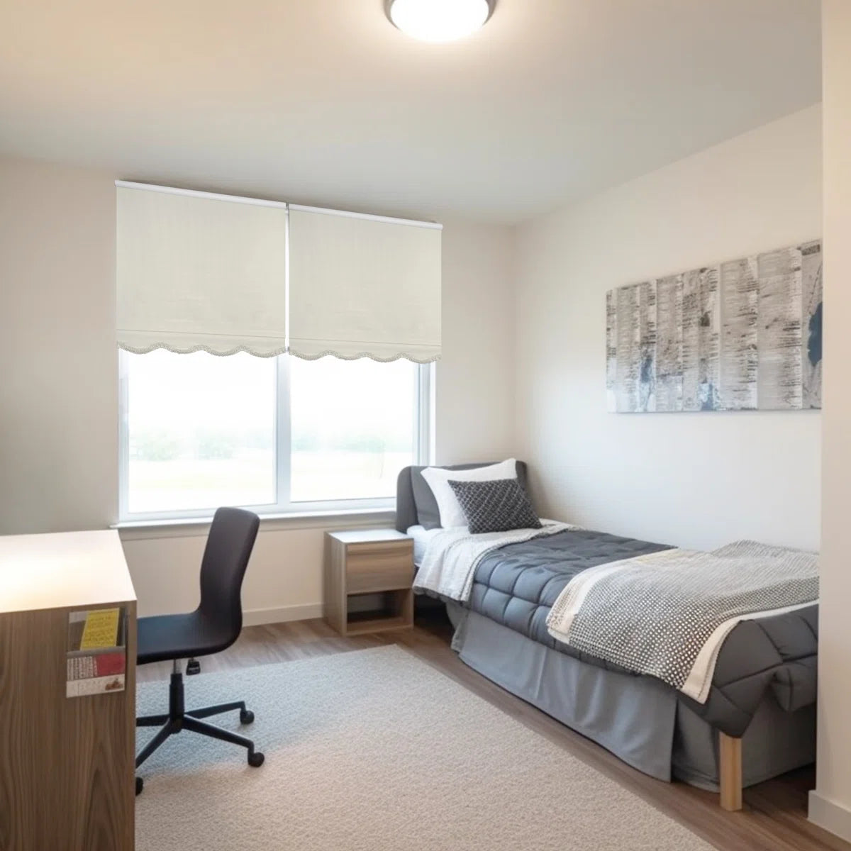 Haverstraw Blackout Vinyl Roller Shade