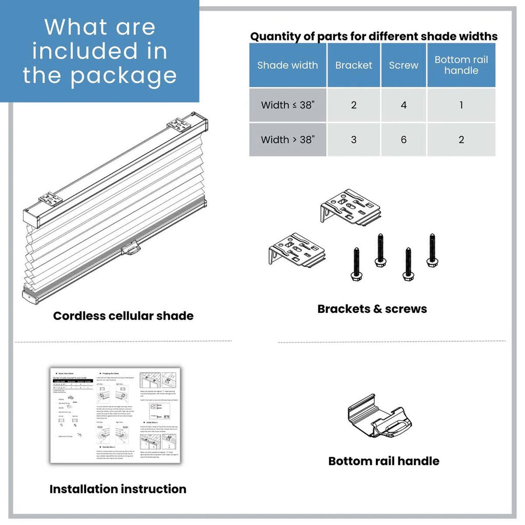 Cordless Blackout Cellular Shade
