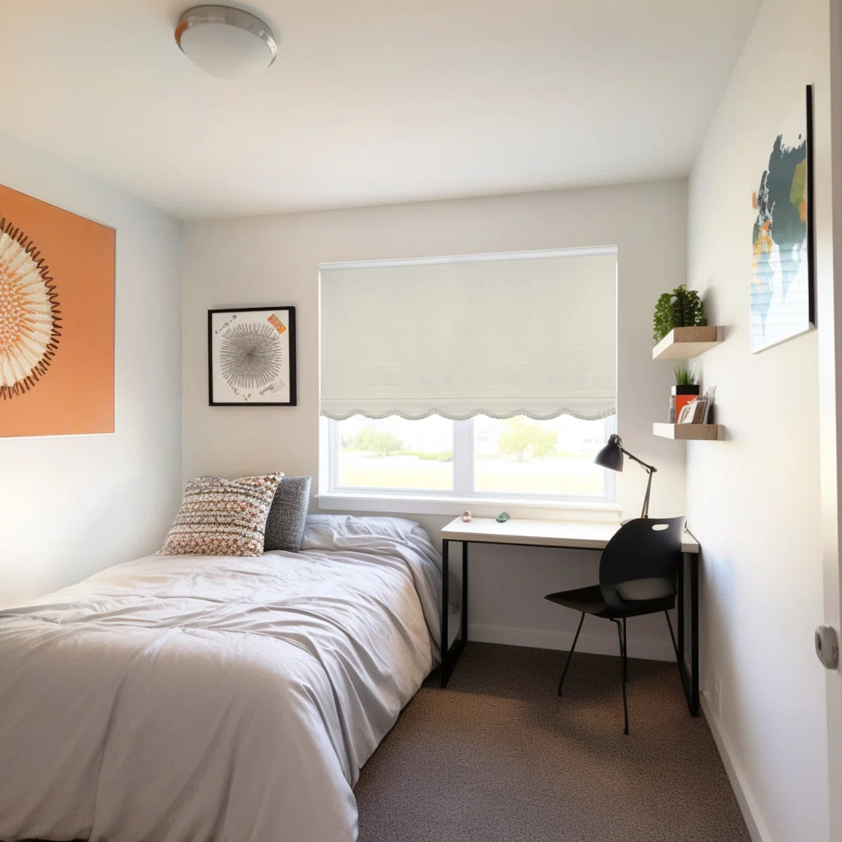 Haverstraw Blackout Vinyl Roller Shade