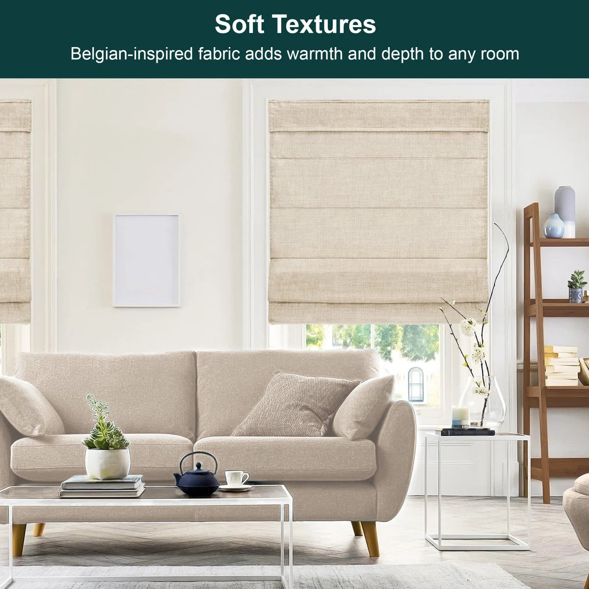 Light Filtering Roman Shade
